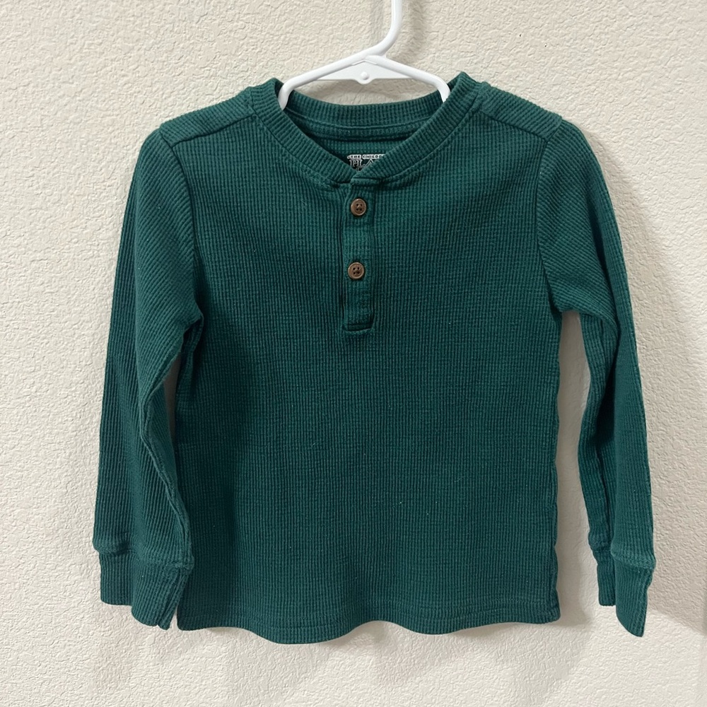 Waffle Toddler Long Sleeve